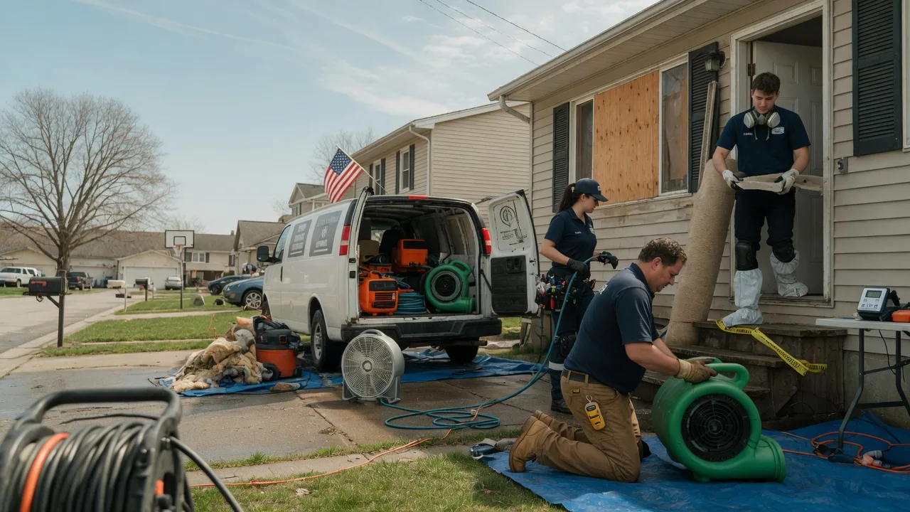 Water Damage Restoration in Spring Valley, OH near me